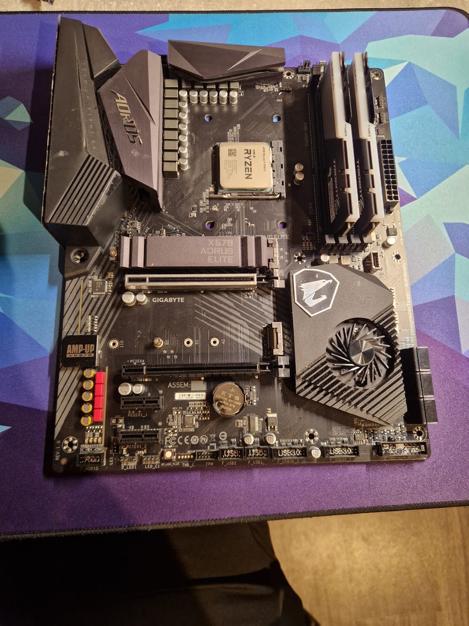 Gigabyte X570 Aorus Elite/ Ryzen 9 5900X/G.Skill Trident Z Neo 32G