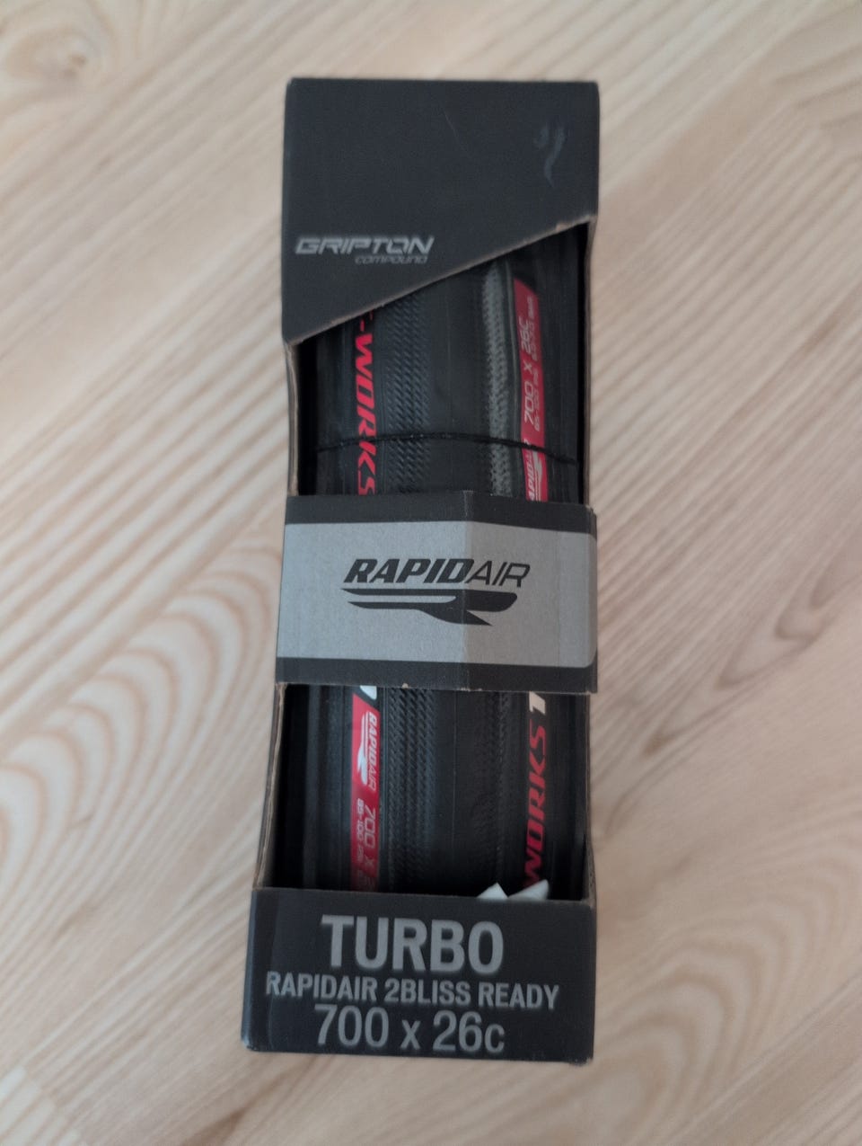 Specialized S-Works Turbo RapidAir 2Bliss Ready racerdäck 700x26c
