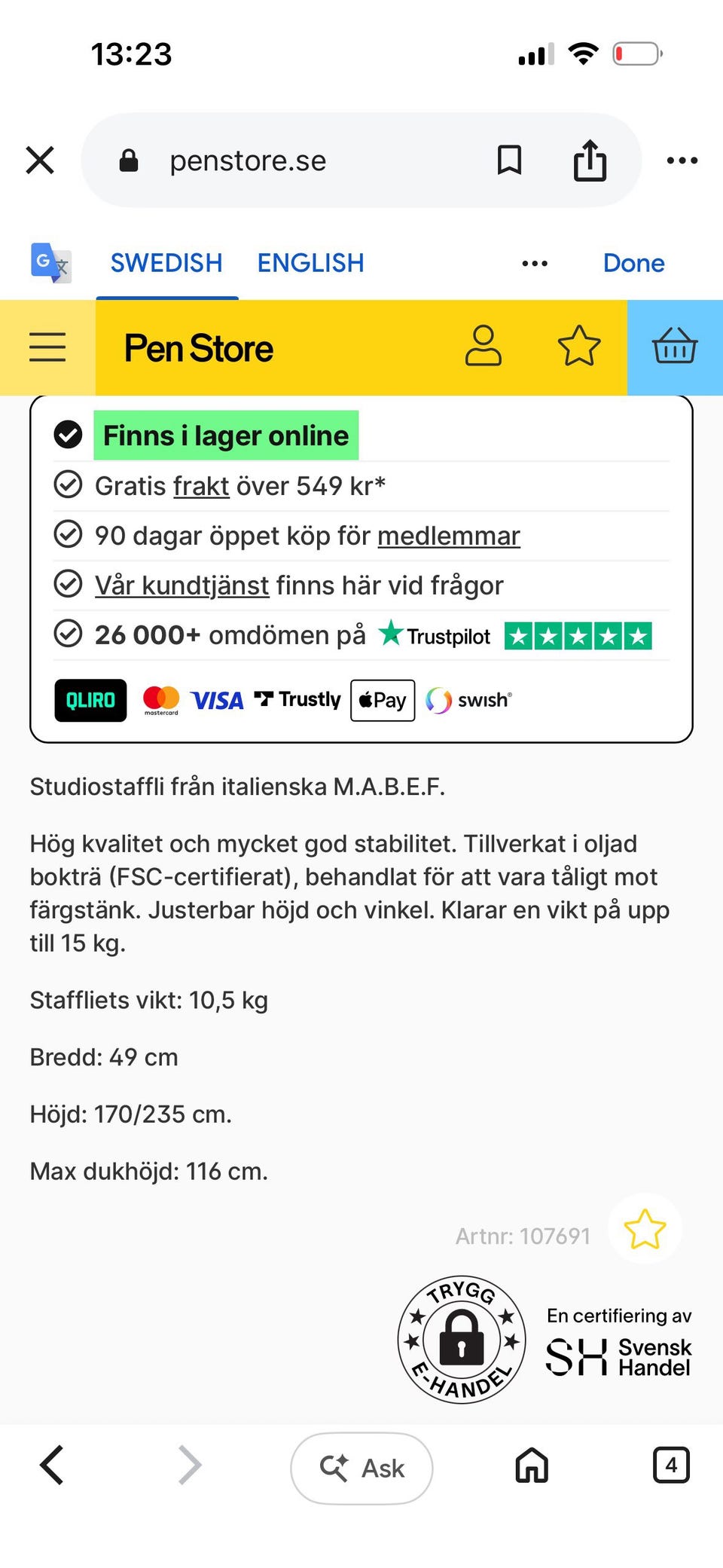 Galleribild