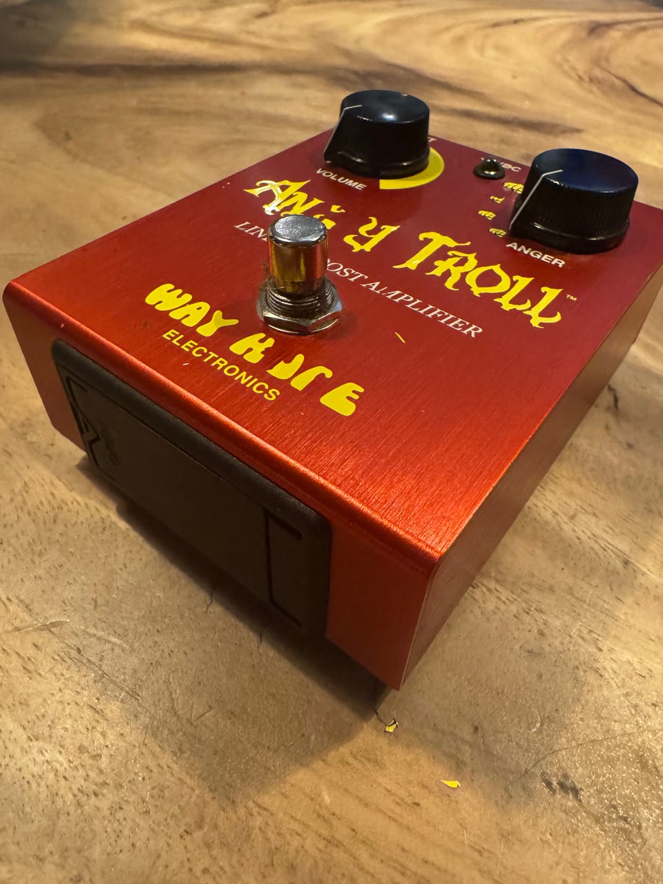 Way Huge Angry Troll – Kraftfull boost- och overdrivepedal | Blocket