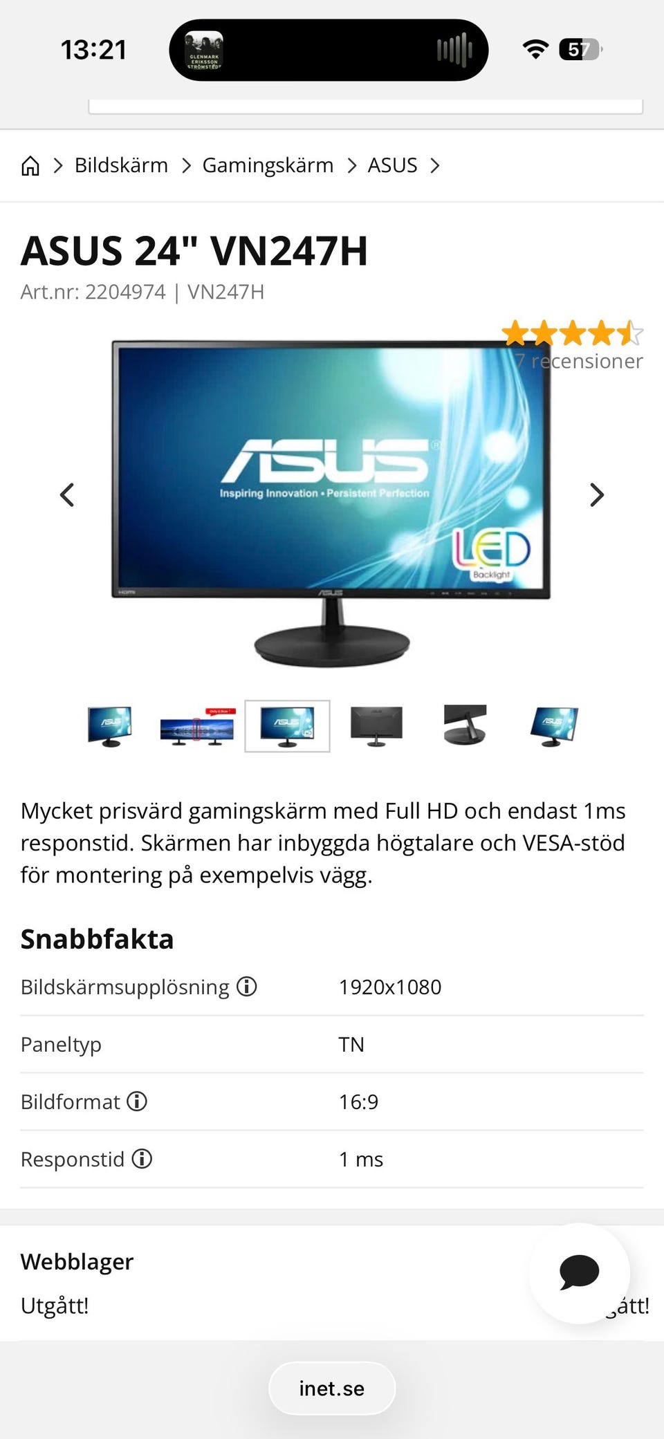 Galleribild