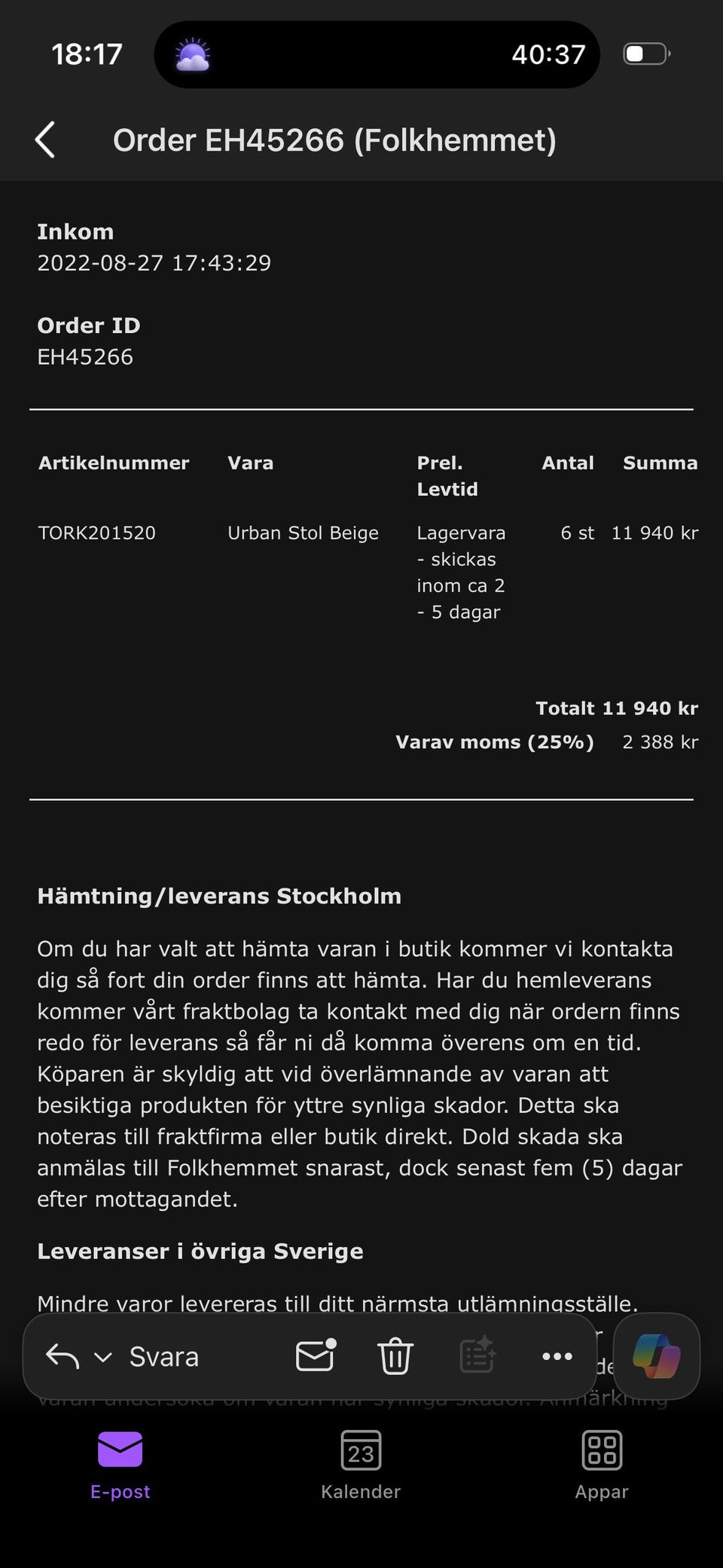 Galleribild