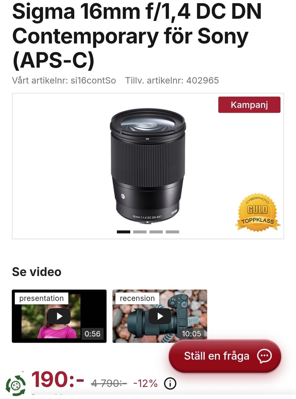 Galleribild