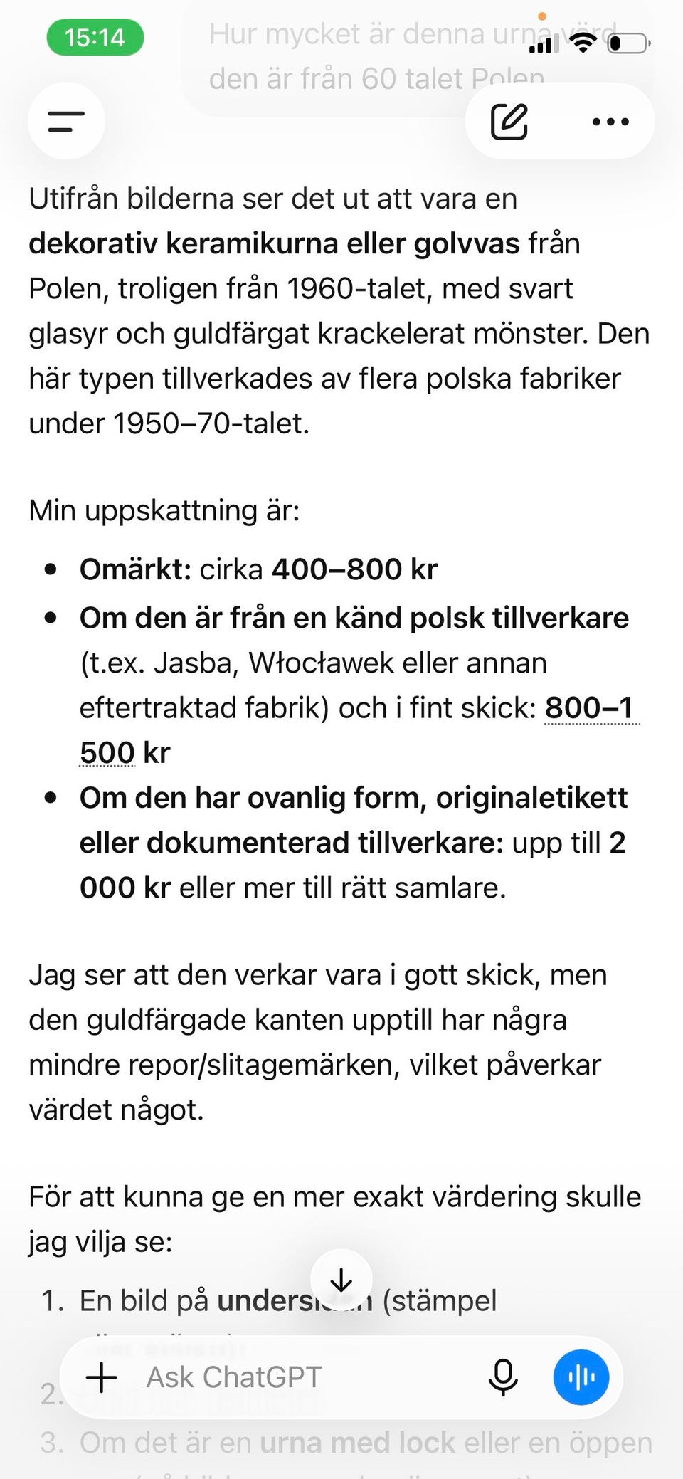 Galleribild