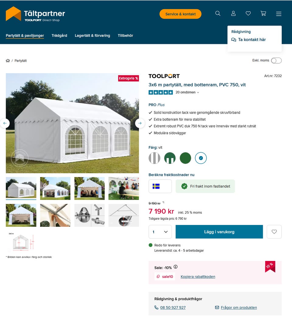 Galleribild