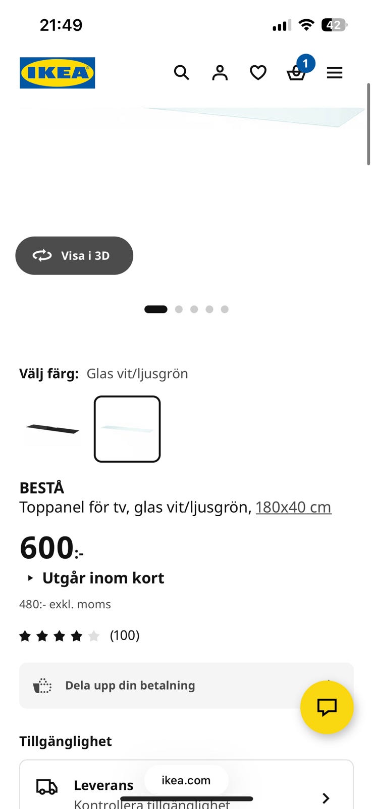Galleribild