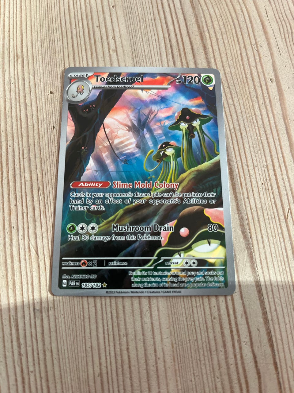 toedscruel pokemon card value ex 022/197 Double Rare - Obsidian Flames style setup or your main portfolio Toedscruel | Pokédex