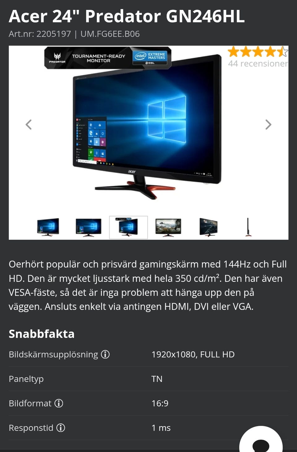 Galleribild