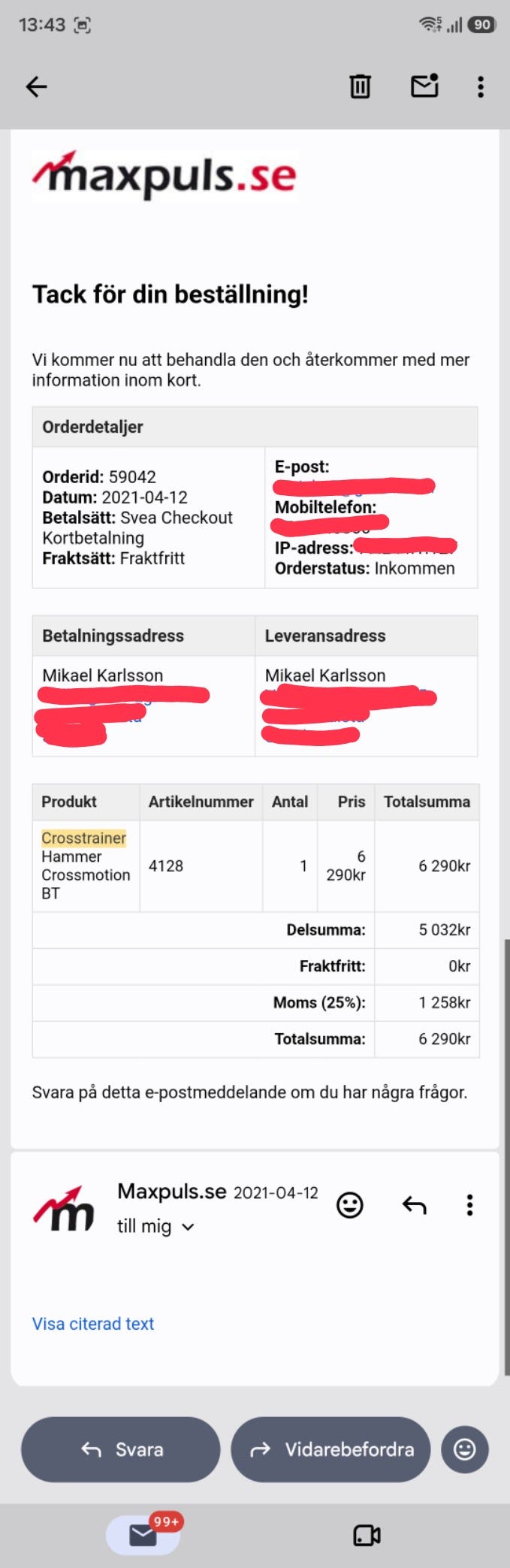 Galleribild