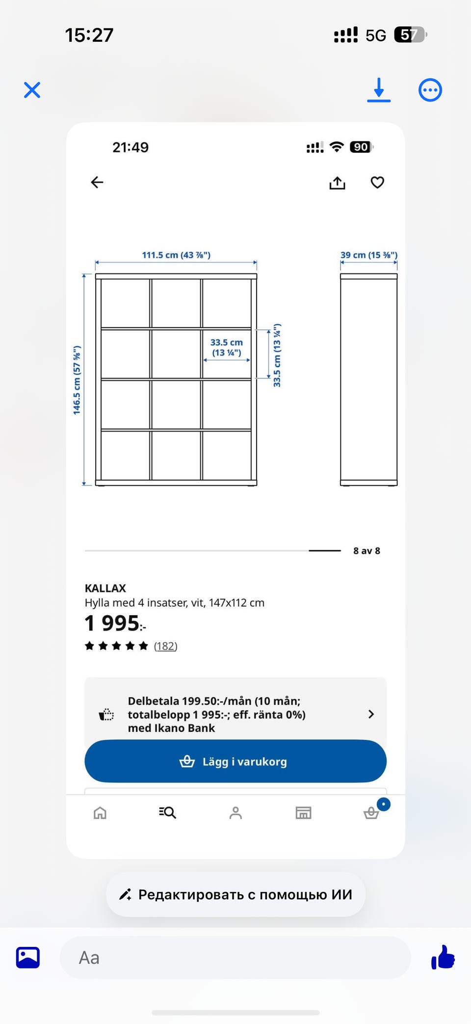 Galleribild