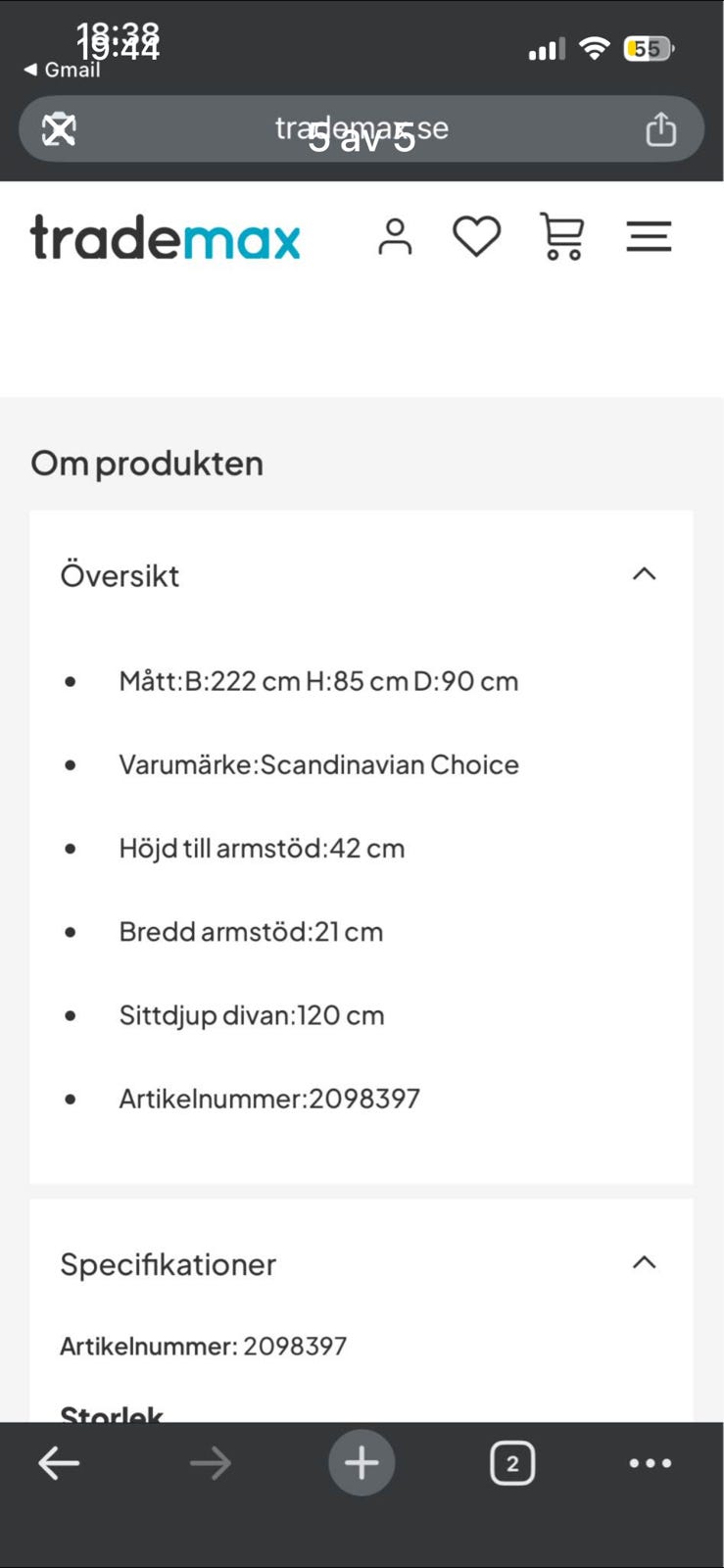 Galleribild