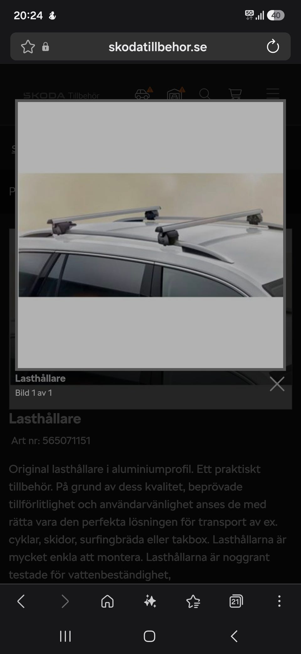 Galleribild
