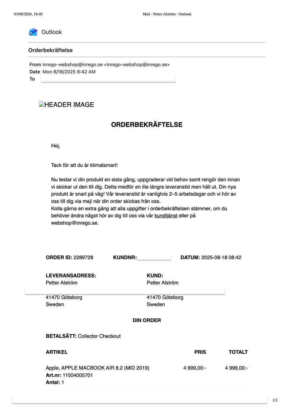 Galleribild