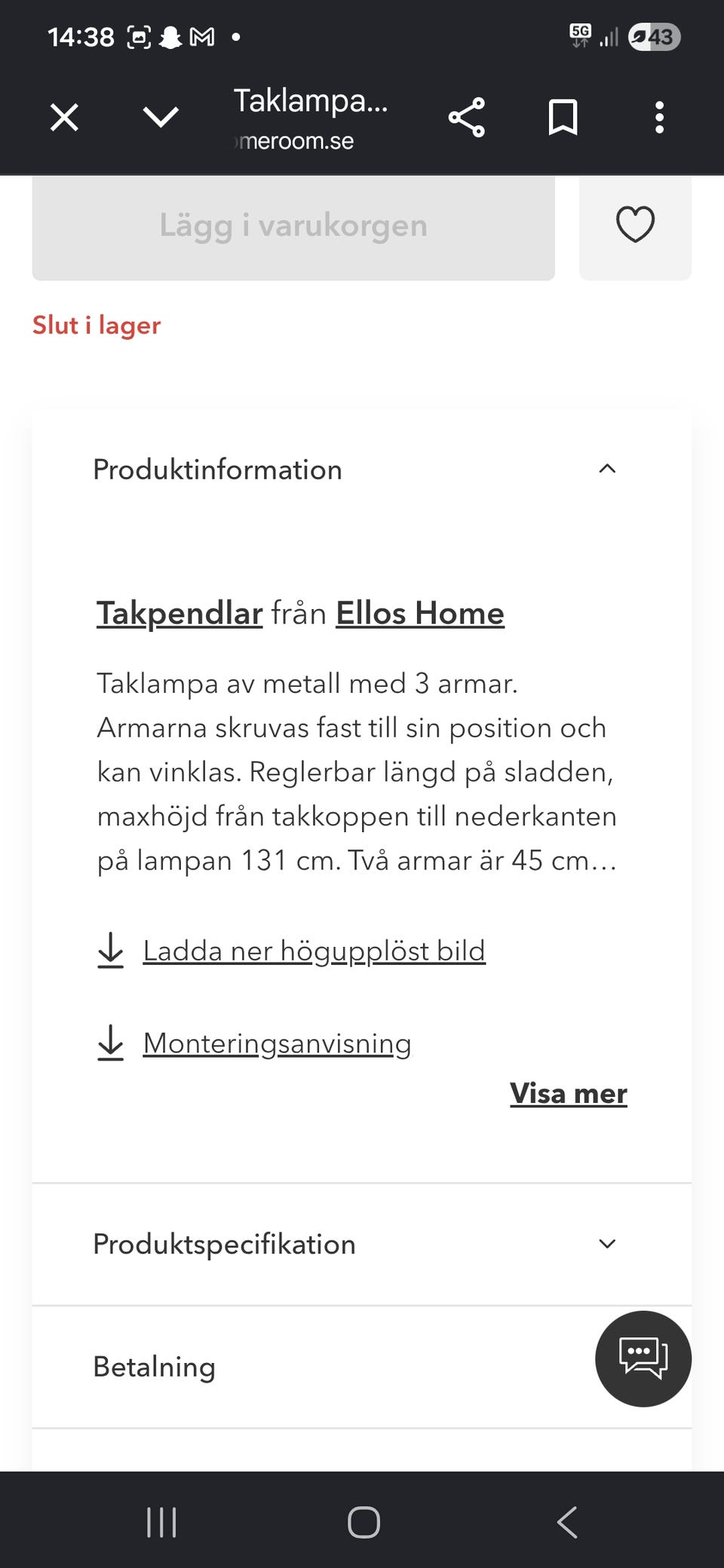 Galleribild