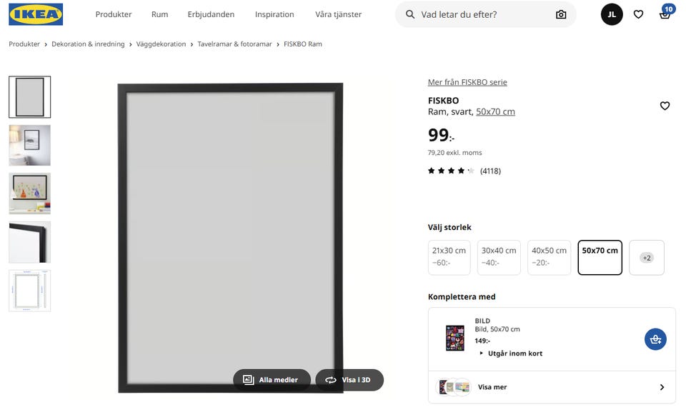 Galleribild