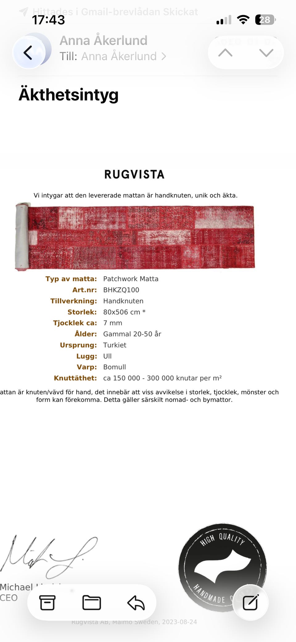 Galleribild
