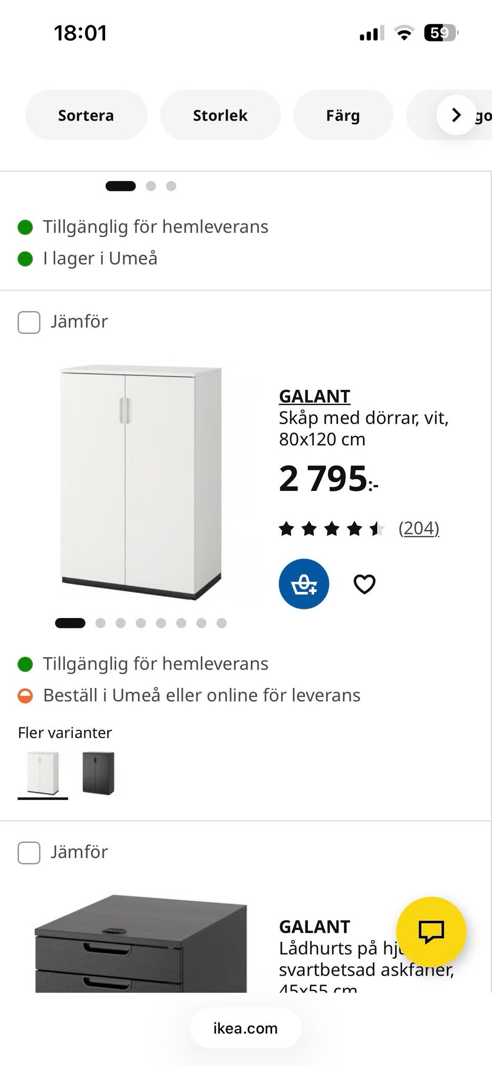 Galleribild