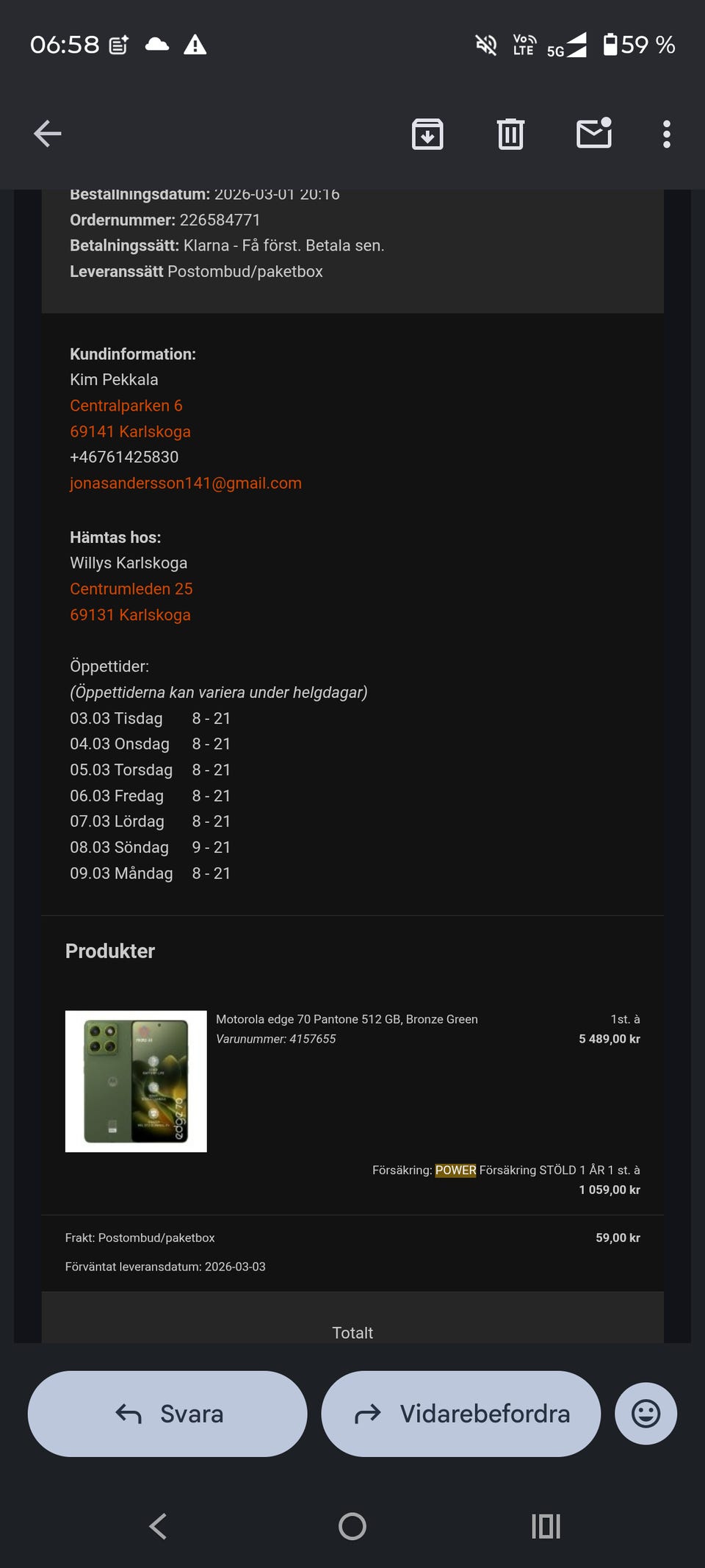 Galleribild