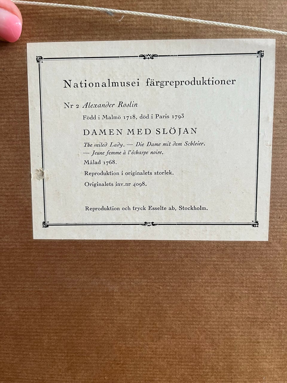 Galleribild