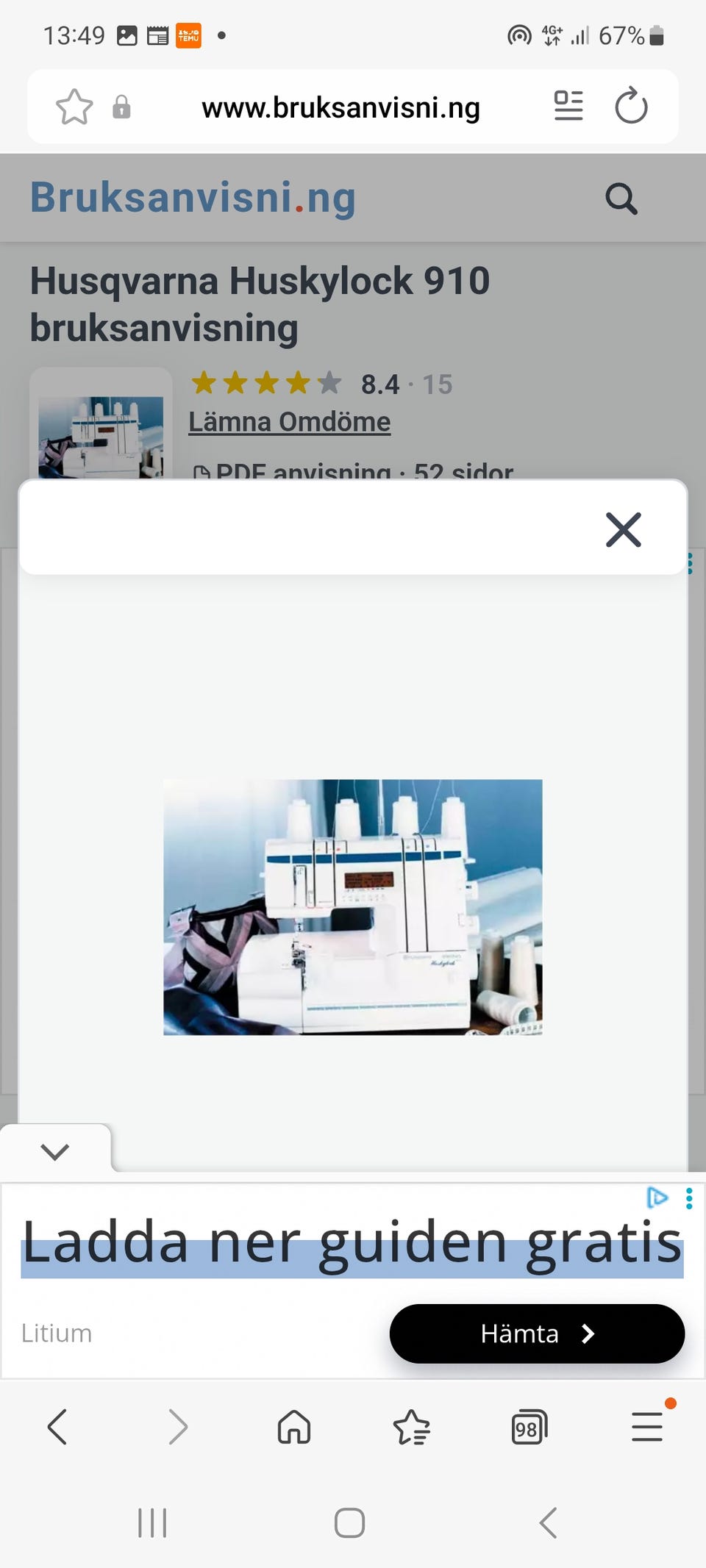 Galleribild