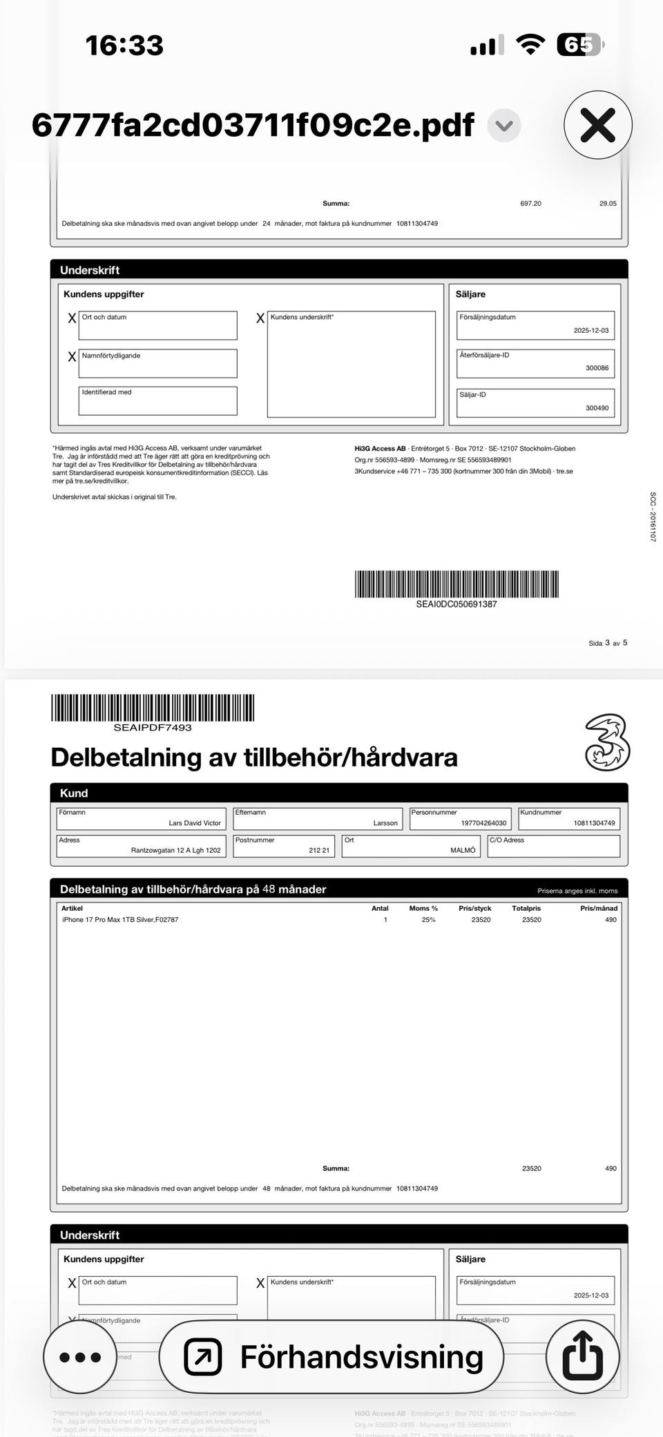 Galleribild