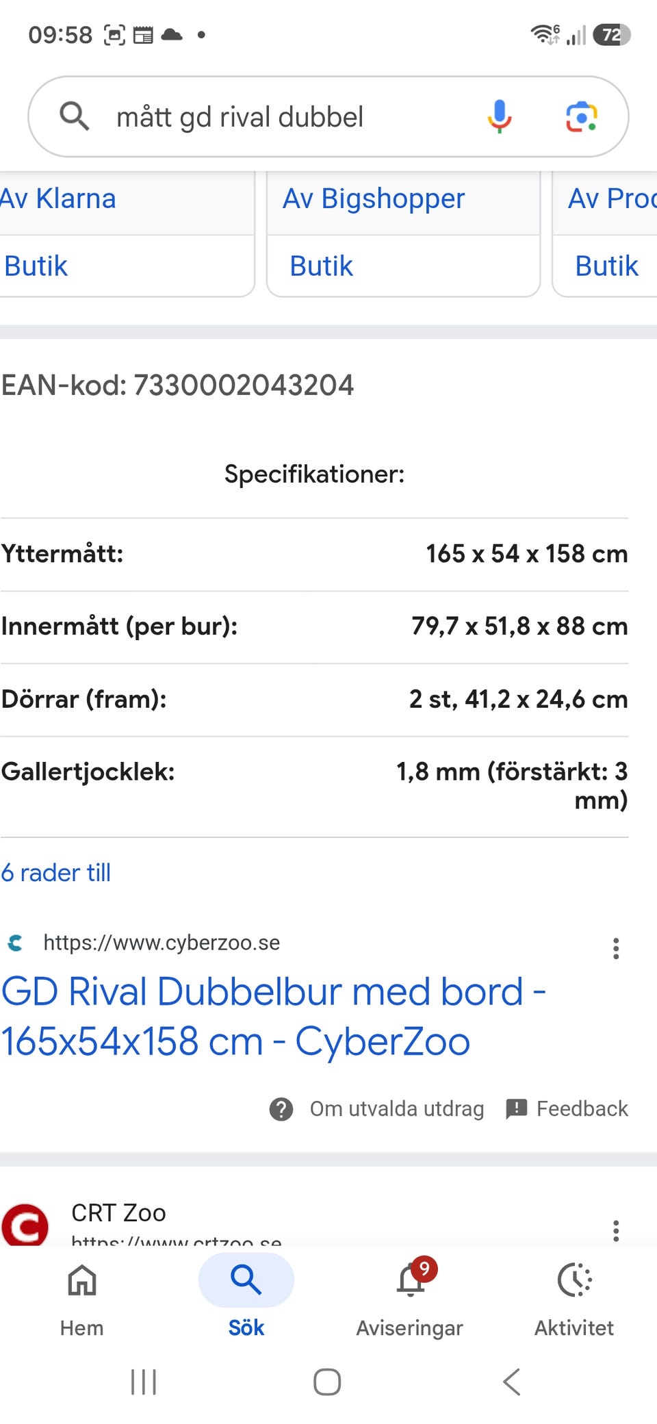 Galleribild