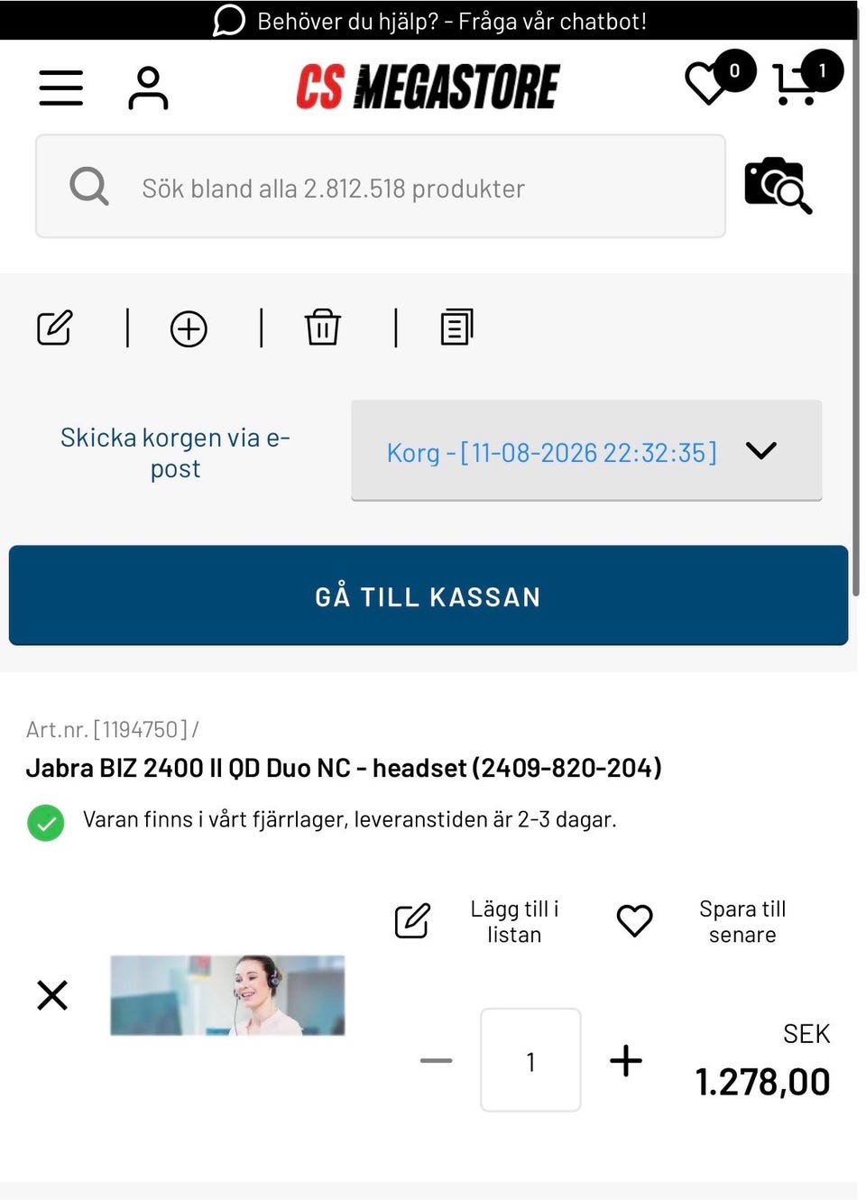 Galleribild
