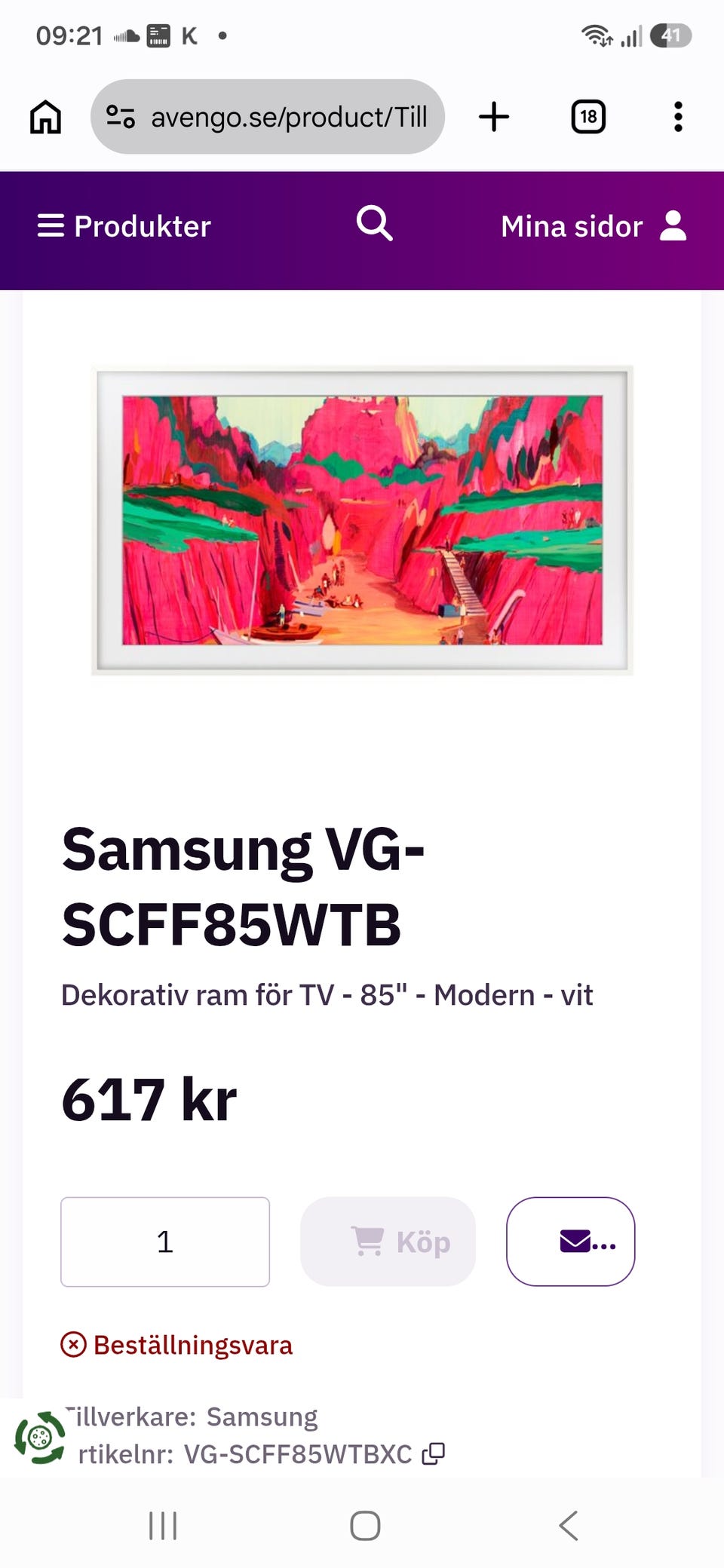 Galleribild