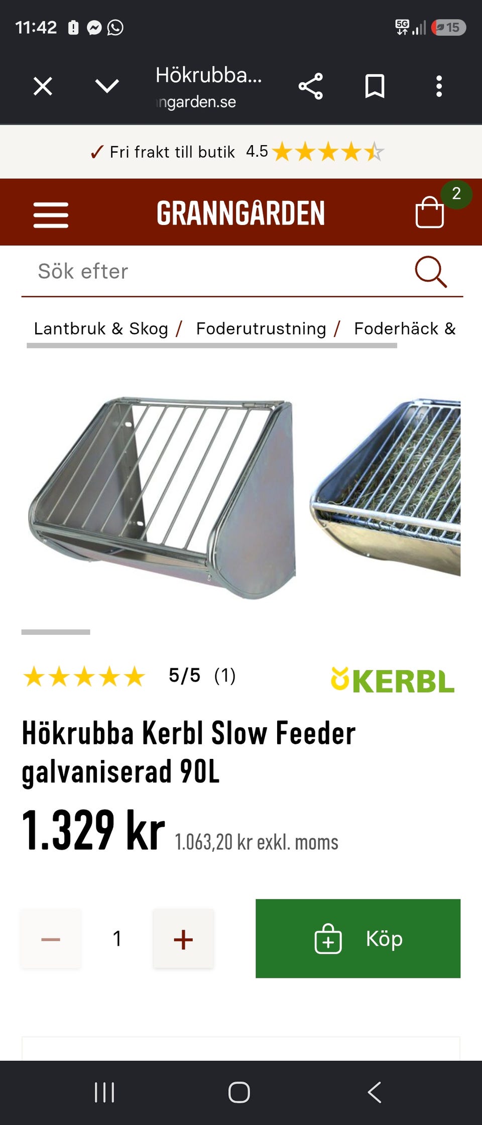 Galleribild