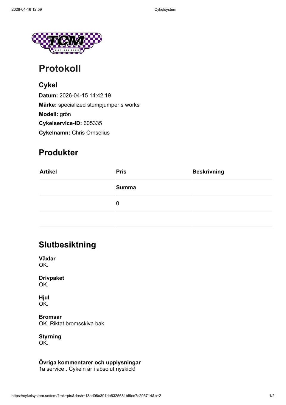 Galleribild