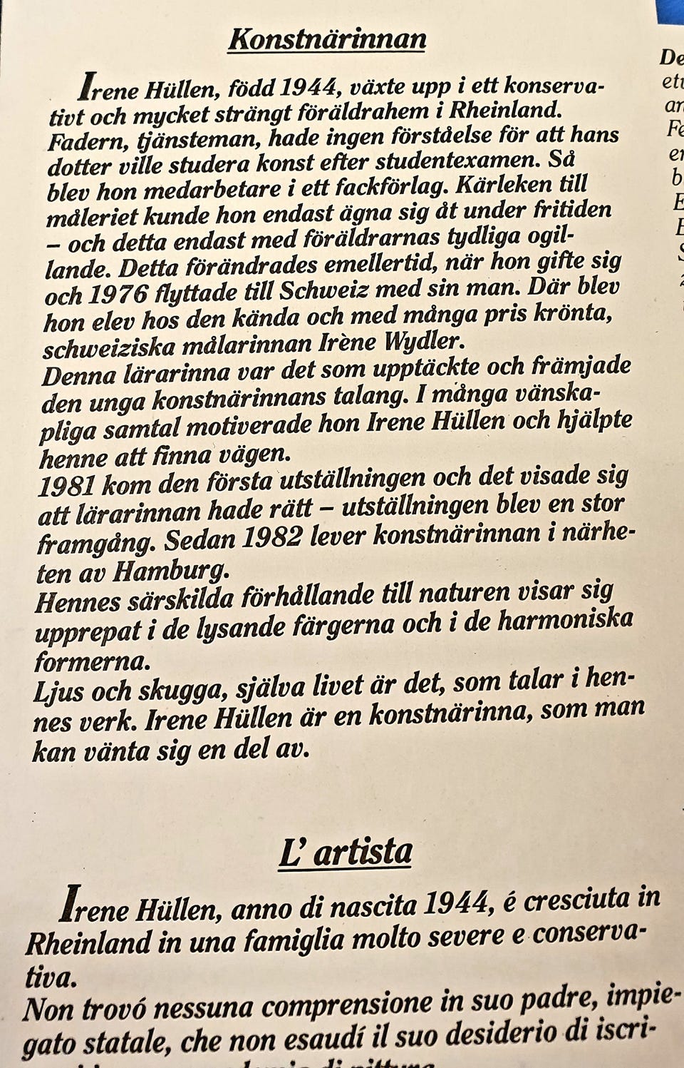 Galleribild