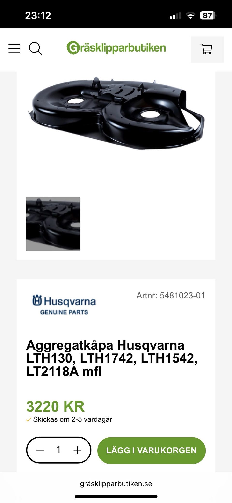 Galleribild