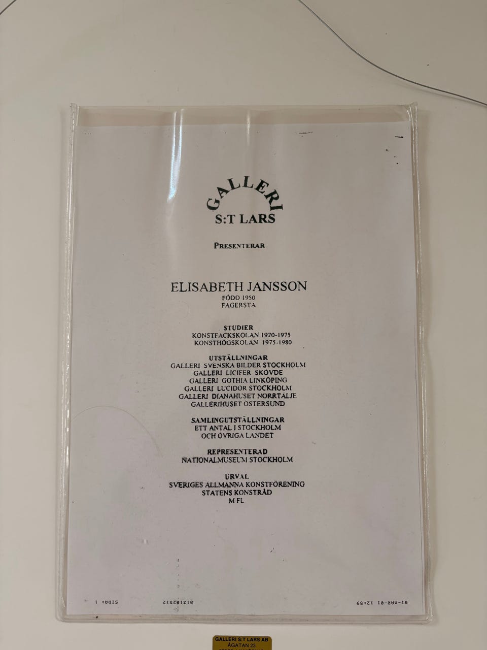Galleribild