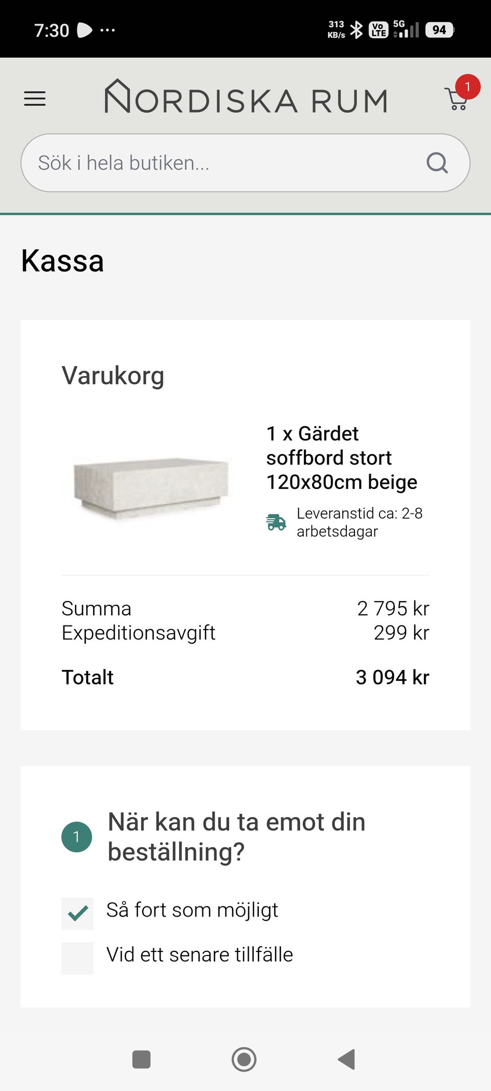 Galleribild