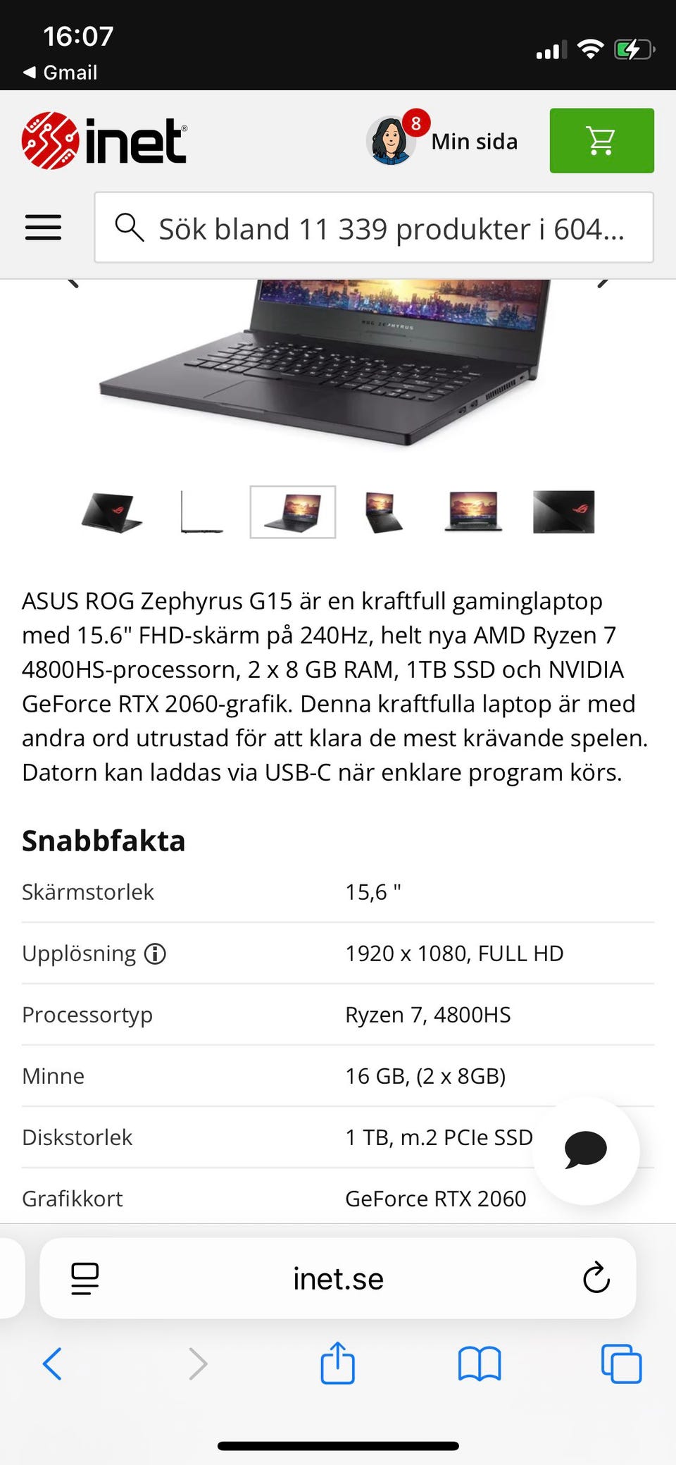 Galleribild