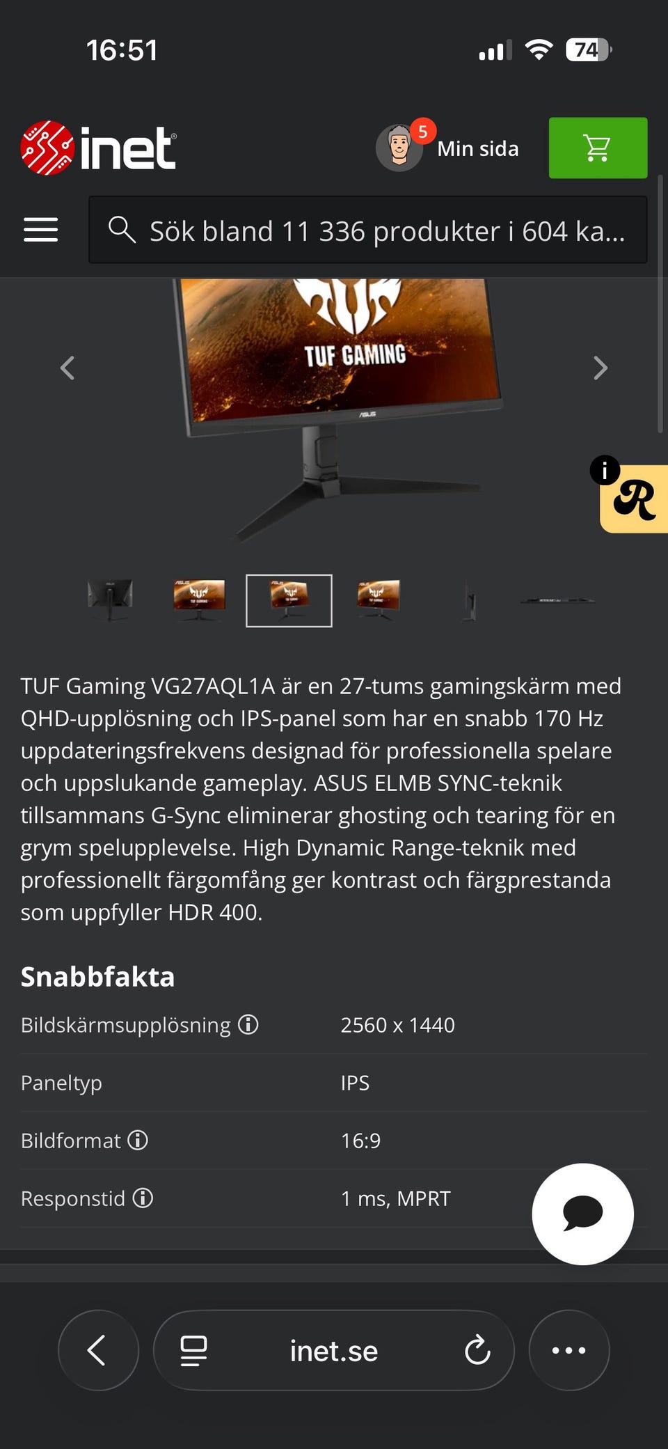 Galleribild