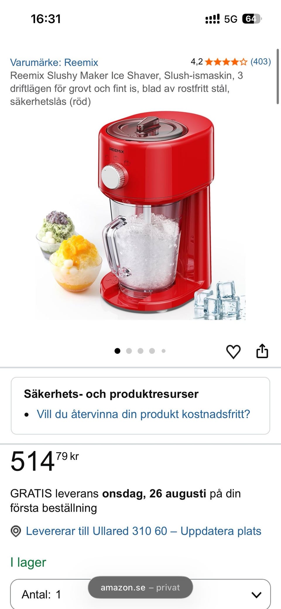 Galleribild