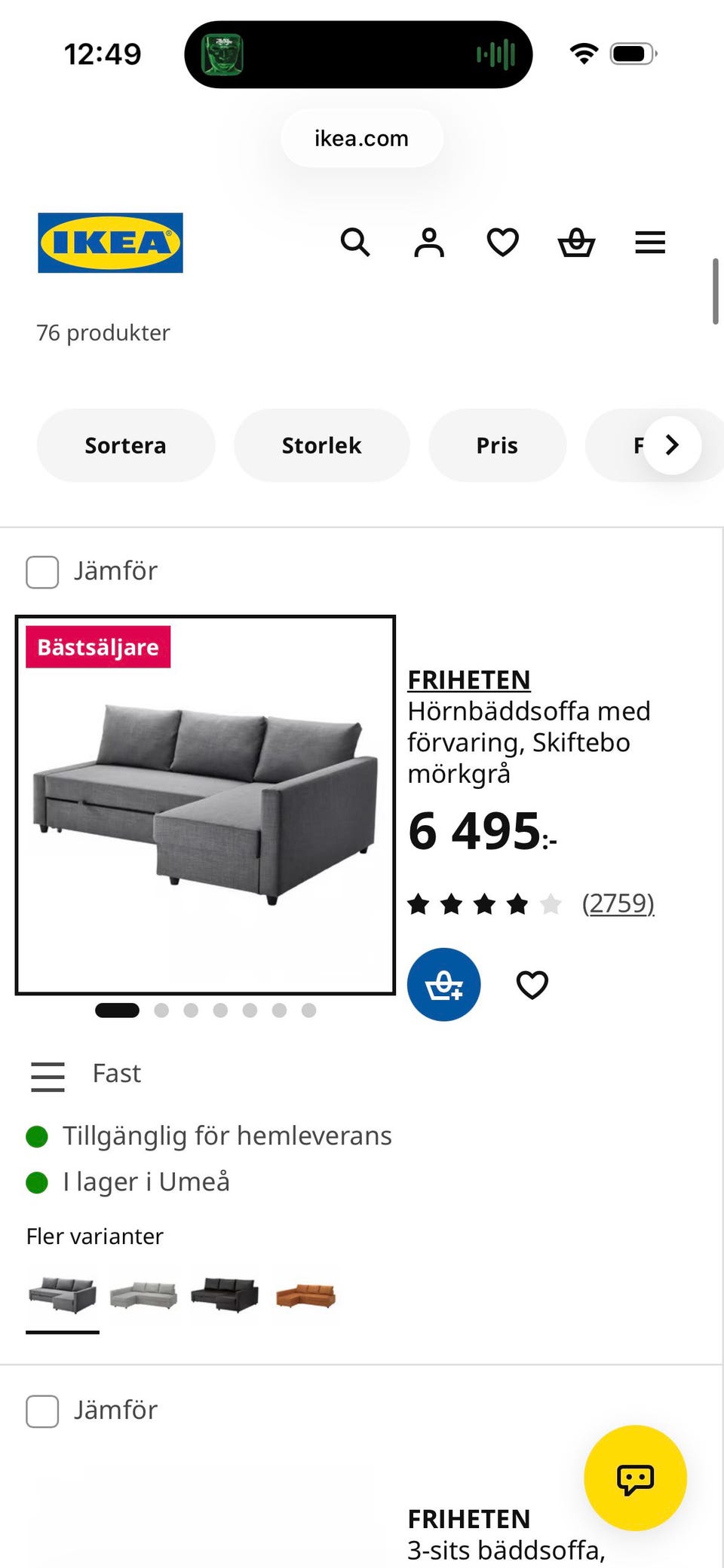 Galleribild