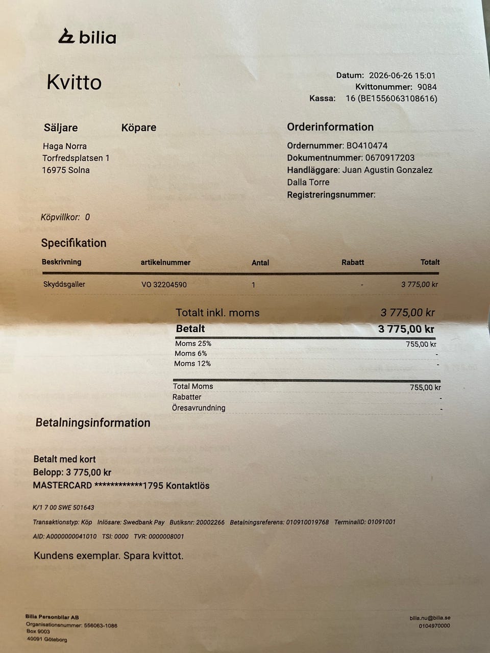 Galleribild