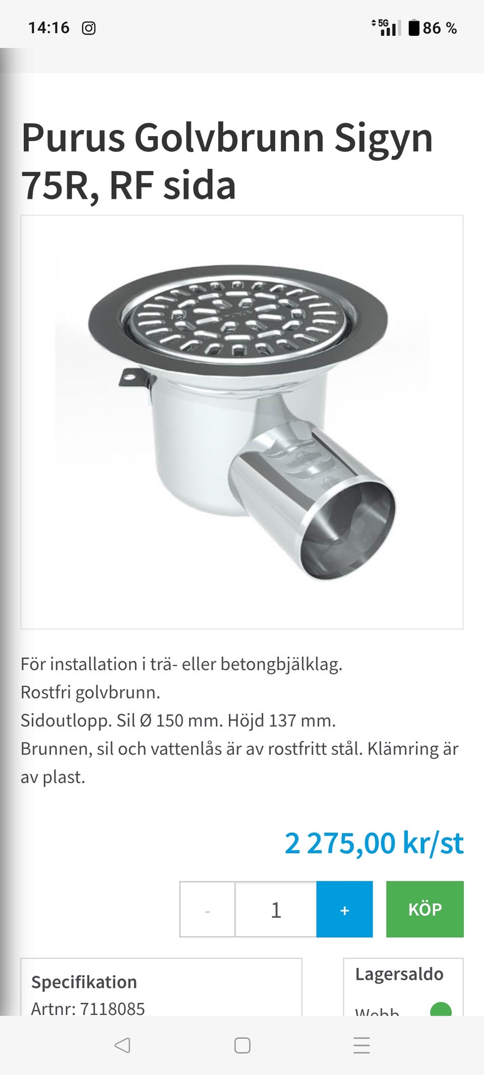 Galleribild