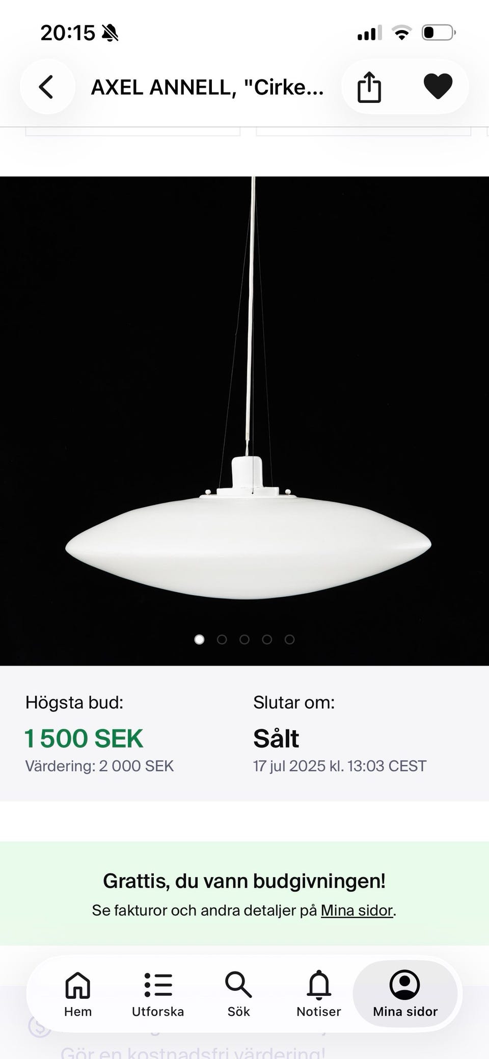 Galleribild