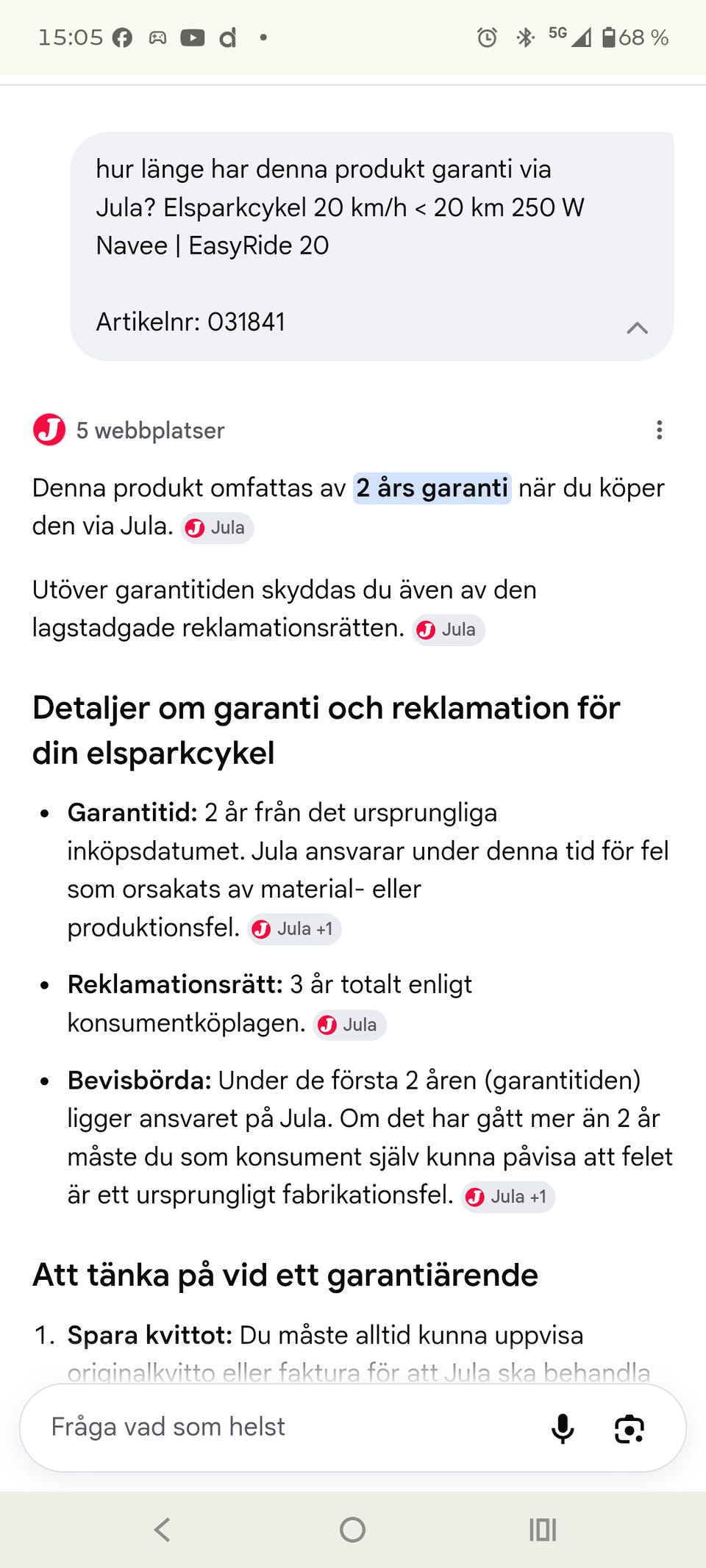 Galleribild