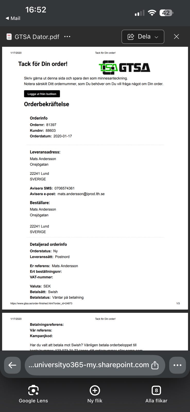 Galleribild