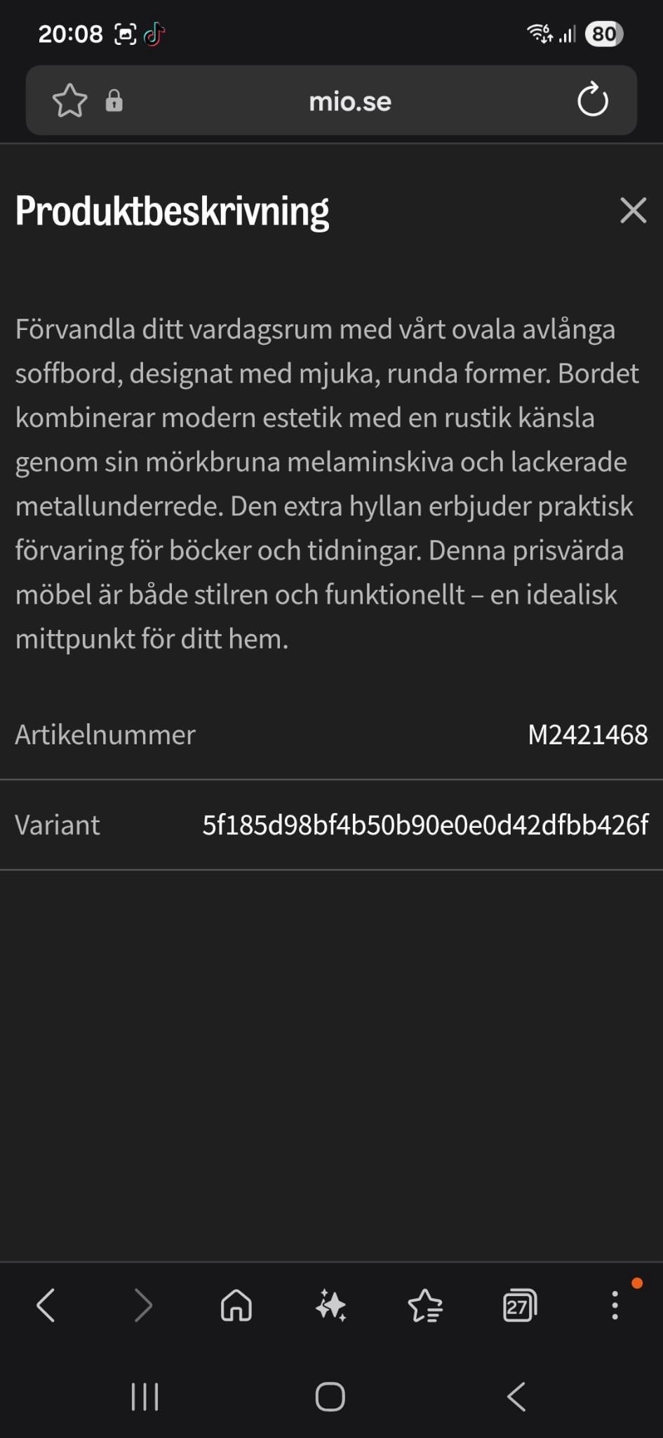 Galleribild