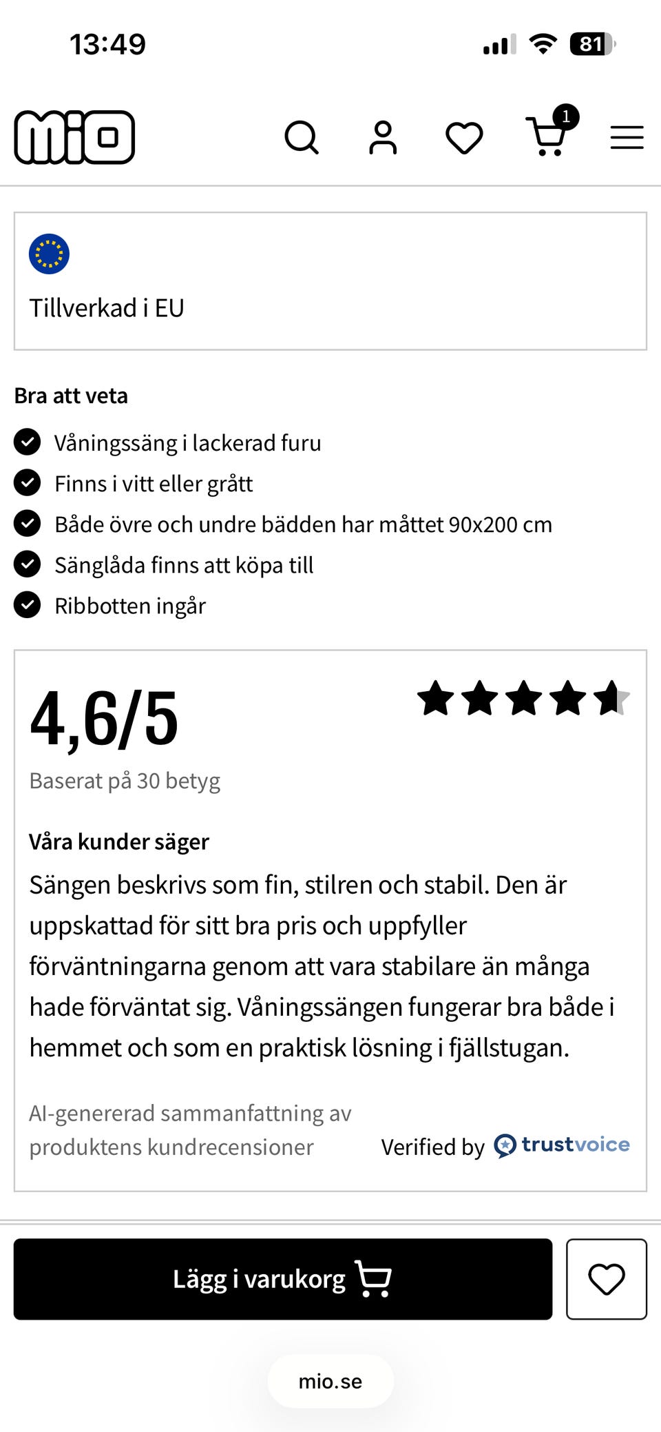 Galleribild