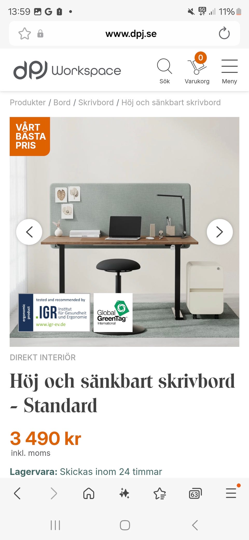 Galleribild