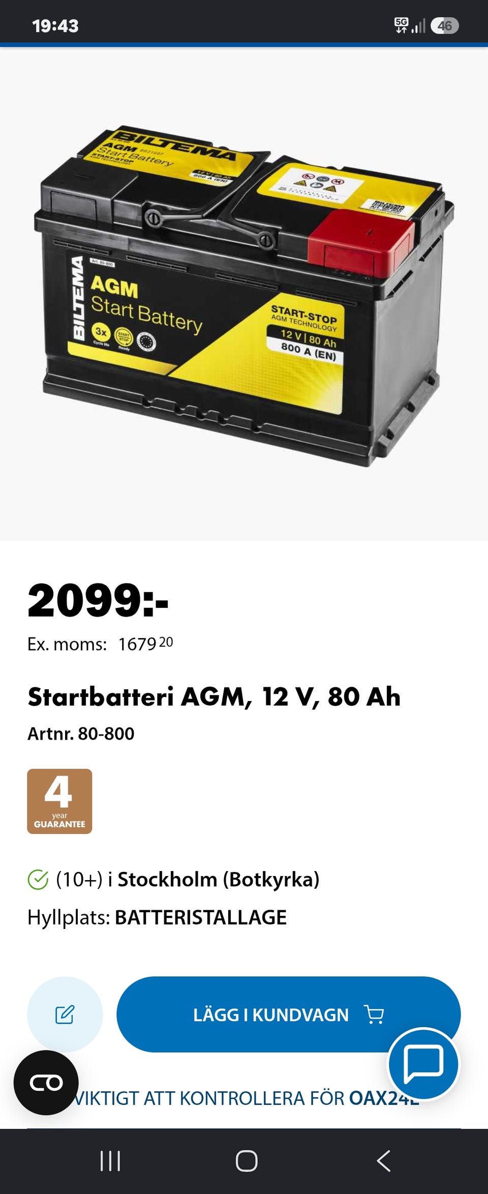Galleribild