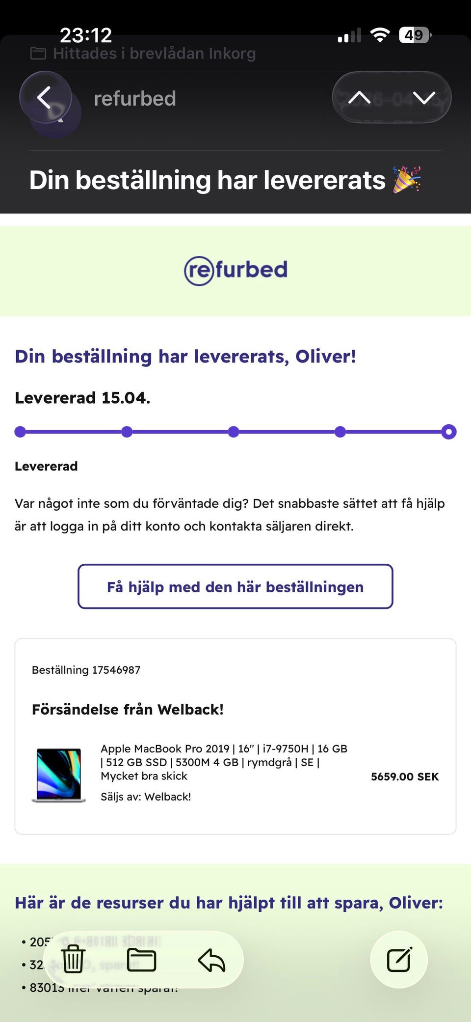 Galleribild