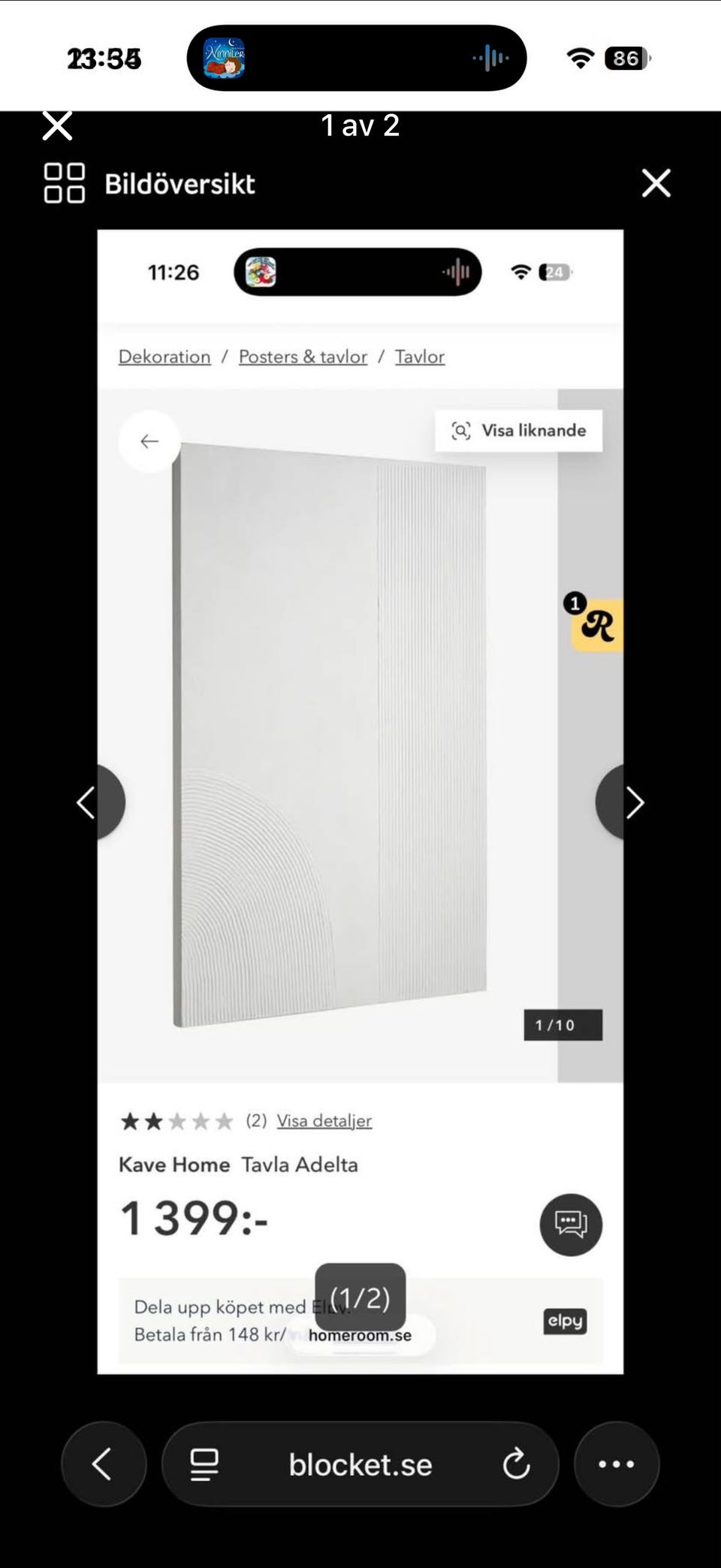 Galleribild