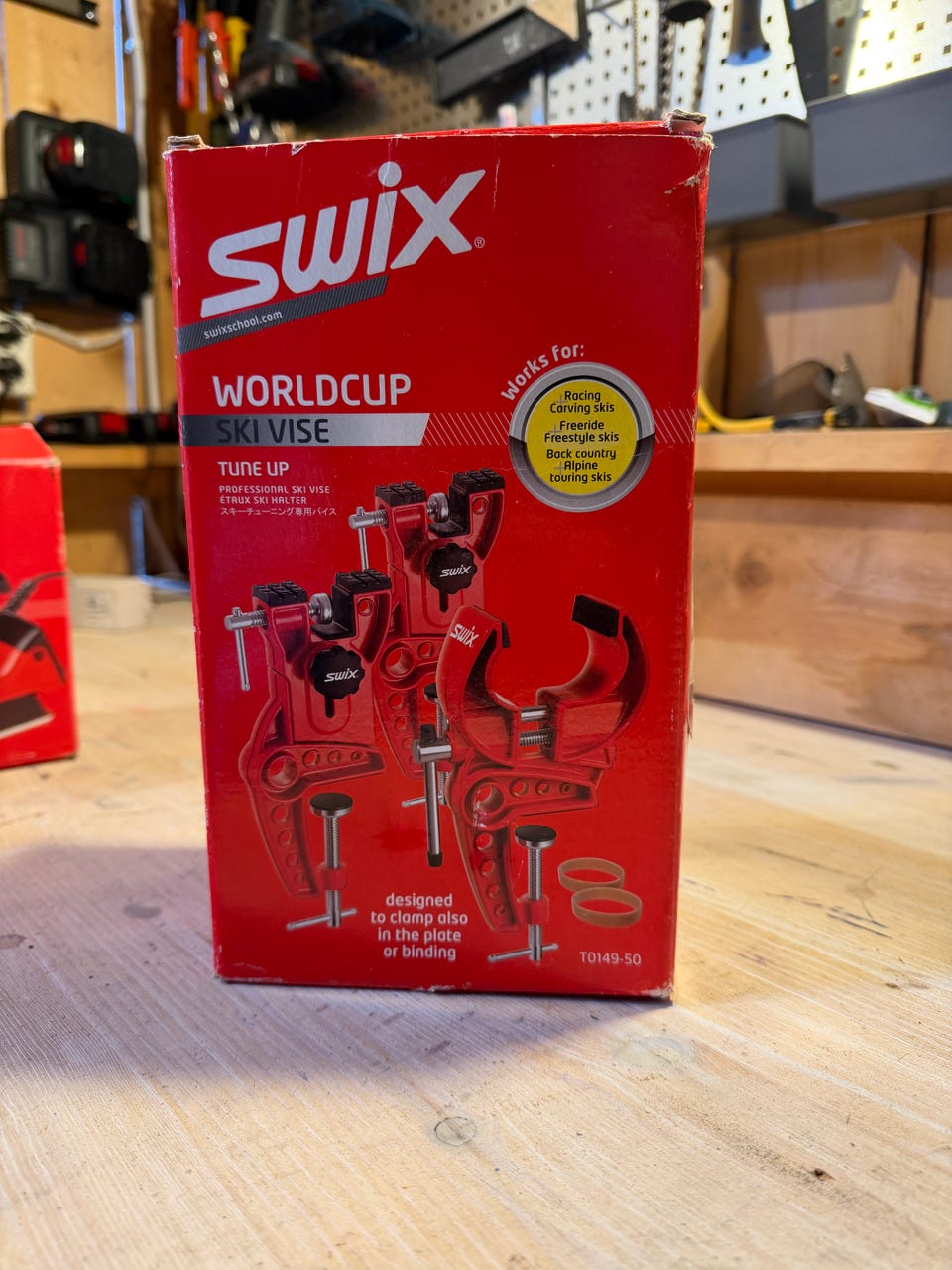 SWIX WORLD CUP SKI VISE 白熊 Swix Ski Vise World Cup